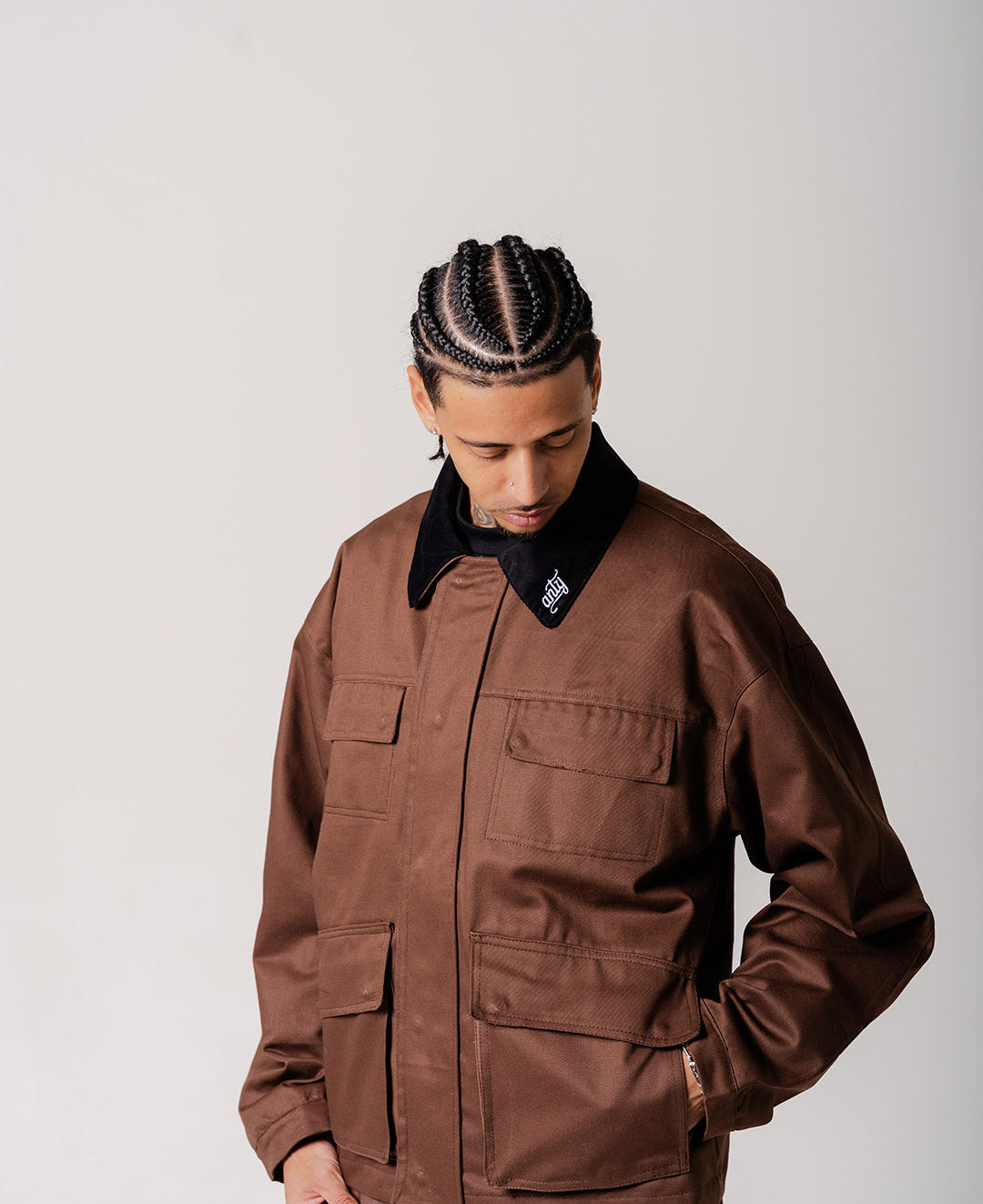 JAQUETA CARGO TRANSPORT BROWN