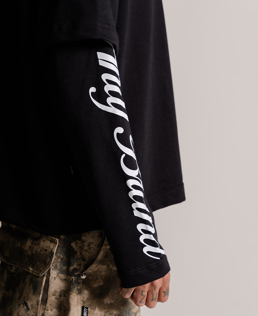 CAMISETA ANTY LAYERED BLACK