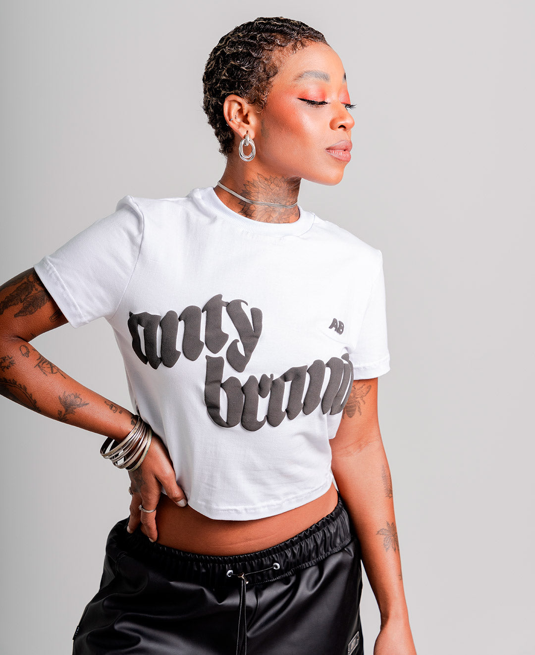 BABY TEE AB GALAXY WHITE