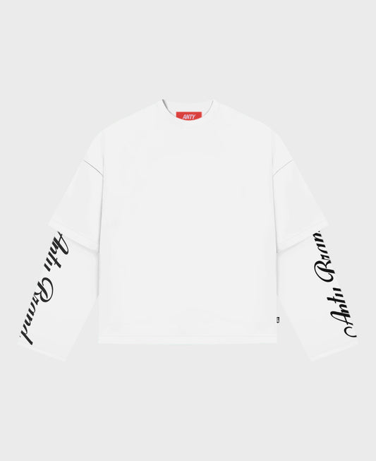 CAMISETA ANTY LAYERED WHITE