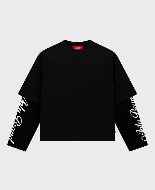 CAMISETA ANTY LAYERED BLACK